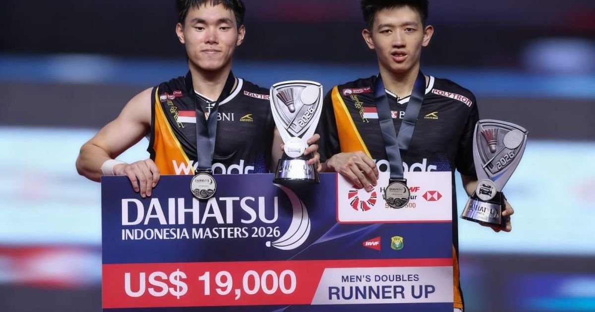 Debut di Indonesia Masters 2026, Raymond/Joaquin Langsung Tembus Final Ganda Putra
