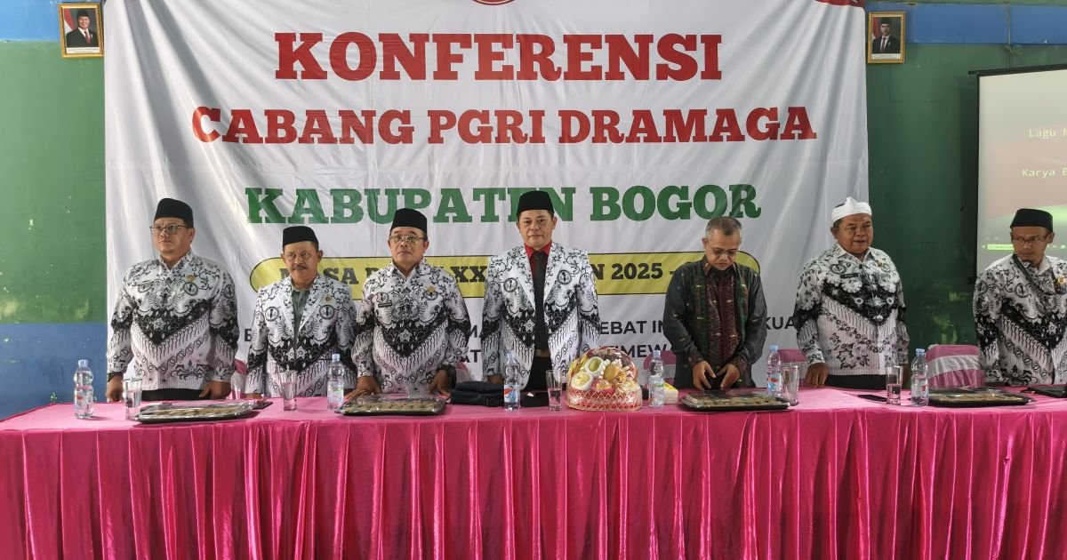 Koncab PGRI Dramaga Pilih Wawan Setiawan untuk Masa Bhakti 2025-2030