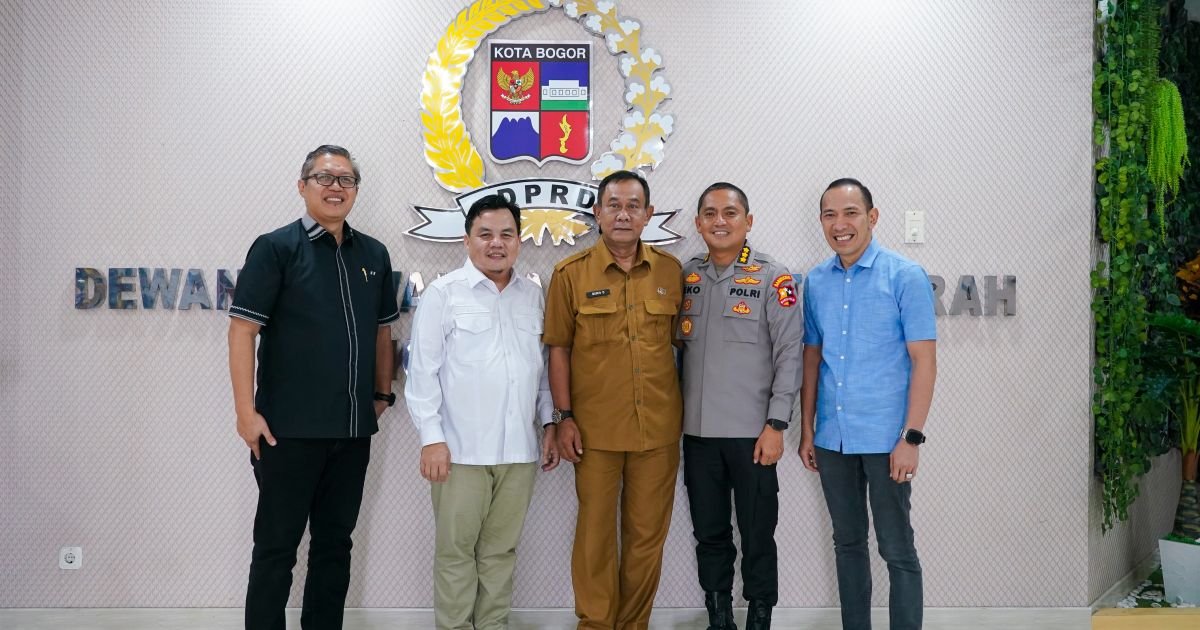 Pimpinan DPRD Kota Bogor Terima Kunjungan Silaturahmi Kapolresta Bogor Kota dalam Rangka Izin Pamit