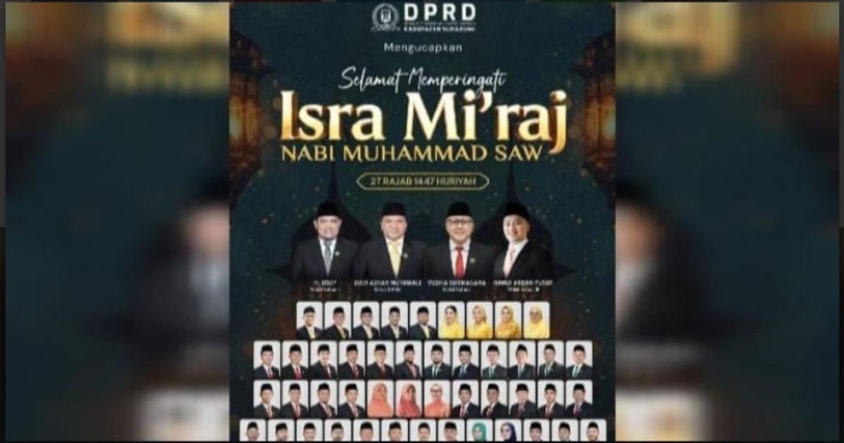 Refleksi Isra Mi’raj 1447 H: DPRD Kabupaten Sukabumi Tekankan Integritas dan Penguatan Moral