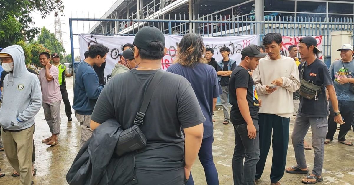 Pemuda Desa Cicadas Demo Pabrik PT Izki, Soroti Tenaga Kerja hingga Dugaan Izin Belum Lengkap