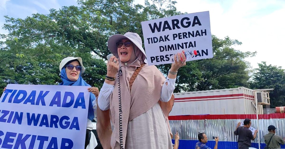 Warga Cluster Virginia Kota Wisata Cibubur Protes Proyek Gedung 7 Lantai, Minta Dihentikan