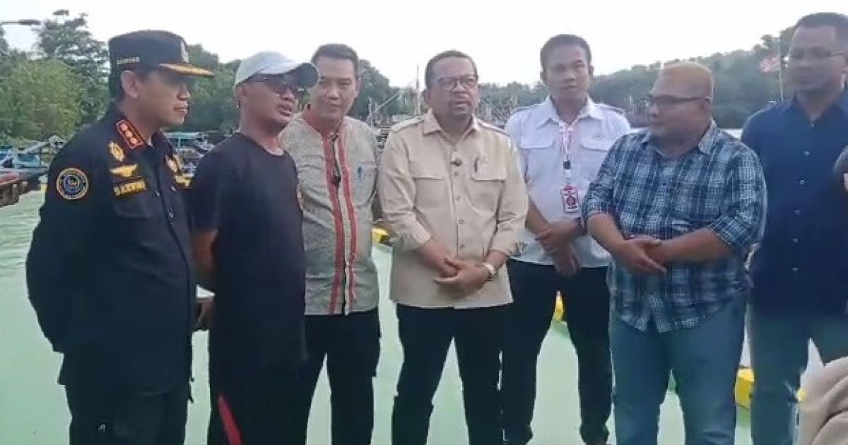 Dewan Batman Dampingi KSP Saat Kunker di Kampung Nelayan Merah Putih Ciwaru Sukabumi