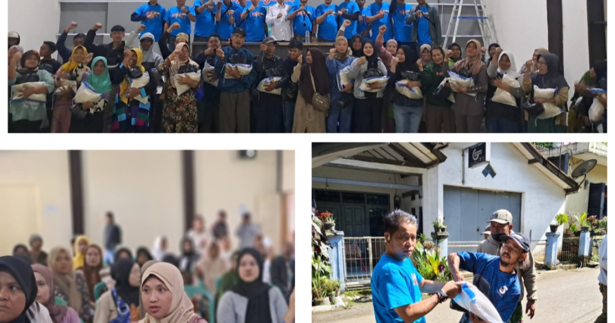 Kegiatan Hari Pers Nasional 2026, Insan Pers Kabupaten Bandung Tebar Kepedulian Kepada Warga di Dua Kecamatan Pangalengan dan Katapang. Senin 16/02/2026.