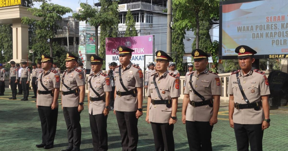 Rotasi Jabatan Digelar, Sejumlah Perwira Resmi Tempati Pos Baru di Polres Sukabumi