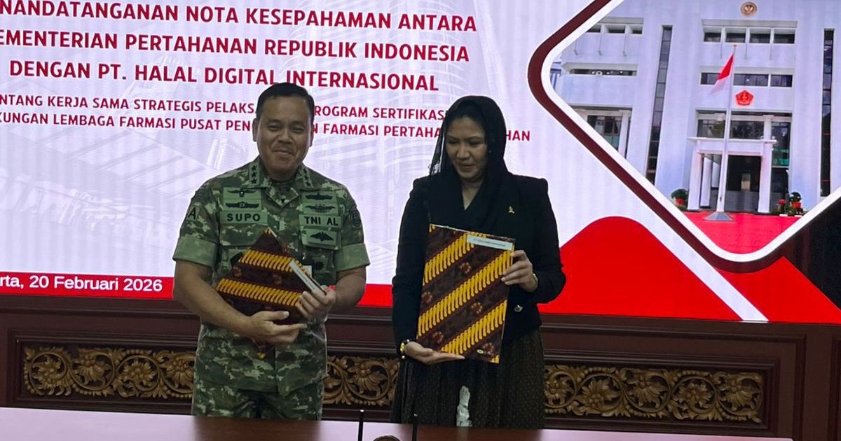 Perkuat Ketahanan Farmasi dan Kedaulatan Obat Nasional, Kemhan Bersama Halalin Integrasikan Halal Compliance