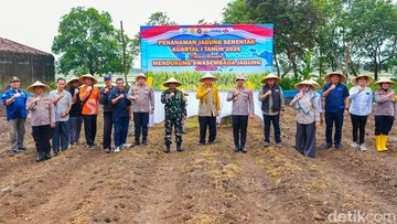 Gebrakan Revolusioner: Polres Karawang dan Pemda Kompak Sulap 27 Hektare Lahan Tidur Jadi Lumbung Jagung Nasional