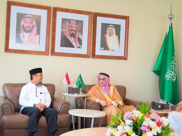 Gubernur Andi Sudirman Ajak Dubes Arab Saudi Cari Solusi Damai Konflik Timur Tengah