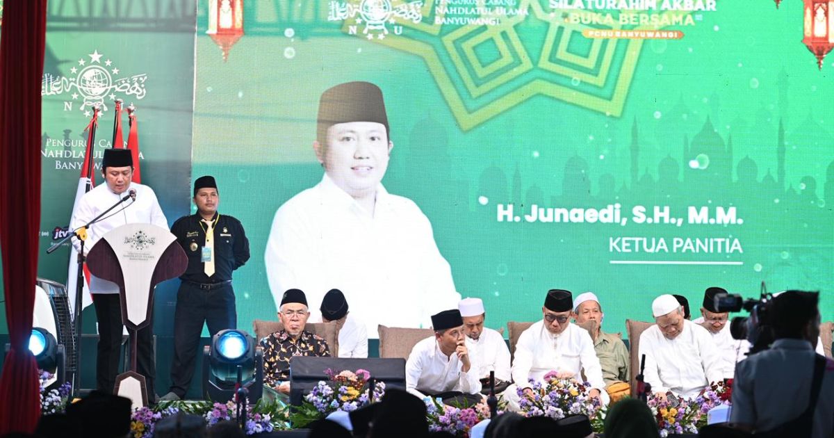 Konsolidasi Akbar Warga Nahdliyin Banyuwangi: 1.200 Tamu Hadiri Momentum Penguatan Solidaritas PCNU