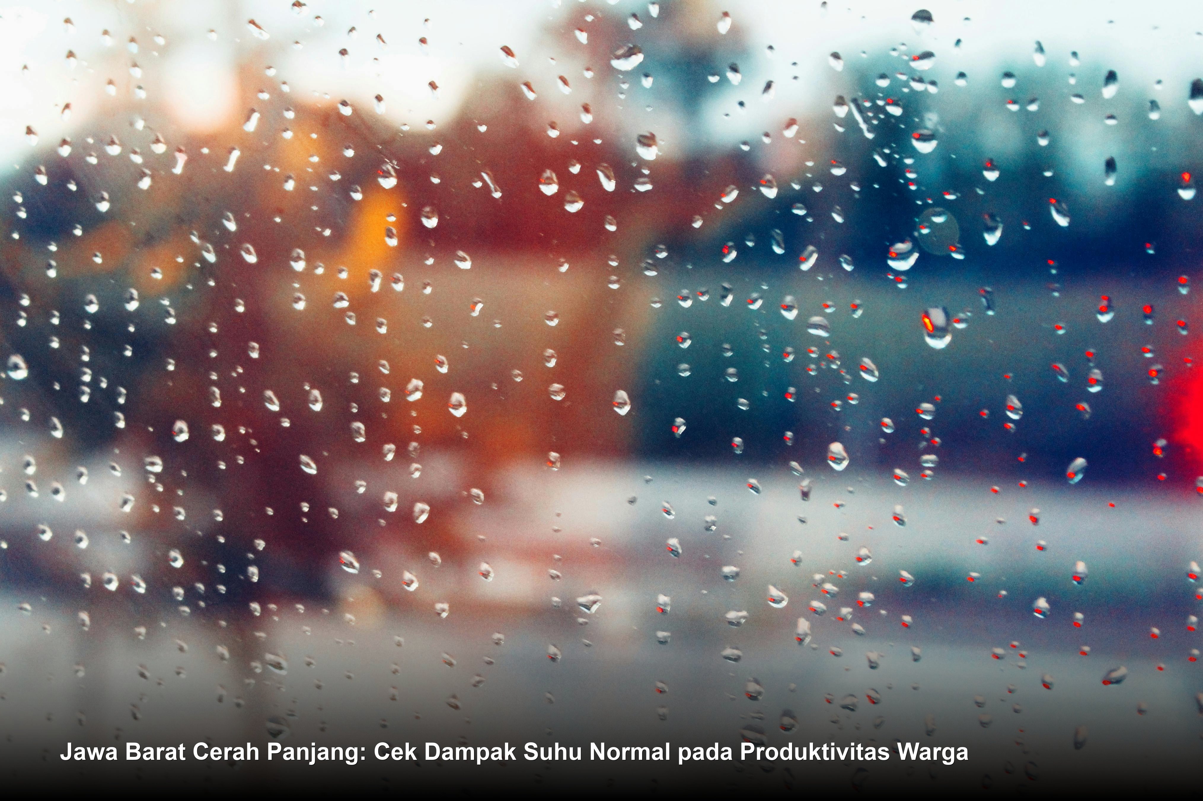 Jawa Barat Cerah Panjang: Cek Dampak Suhu Normal pada Produktivitas Warga