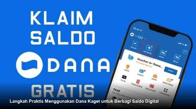 Langkah Praktis Menggunakan Dana Kaget untuk Berbagi Saldo Digital