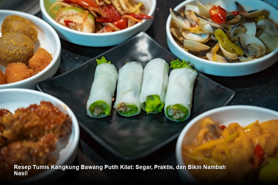 Resep Tumis Kangkung Bawang Putih Kilat: Segar, Praktis, dan Bikin Nambah Nasi!