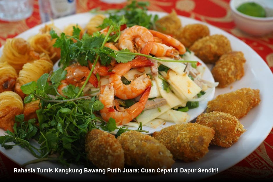 Rahasia Tumis Kangkung Bawang Putih Juara: Cuan Cepat di Dapur Sendiri!