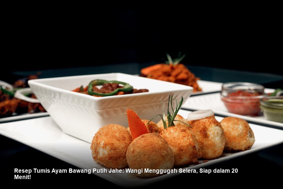 Resep Tumis Ayam Bawang Putih Jahe: Wangi Menggugah Selera, Siap dalam 20 Menit!