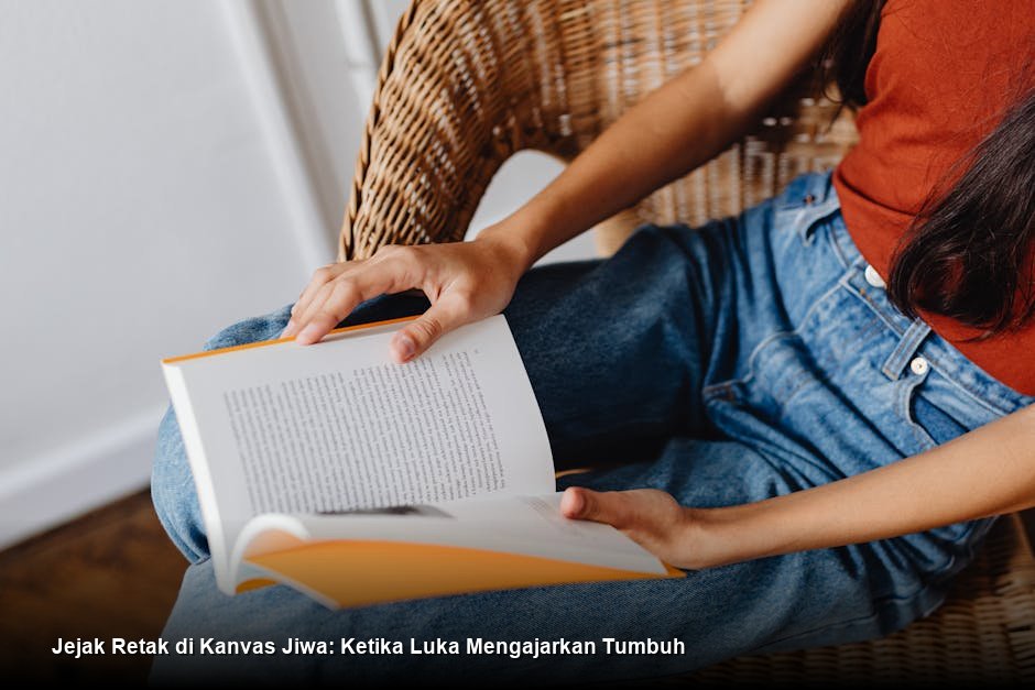 Jejak Retak di Kanvas Jiwa: Ketika Luka Mengajarkan Tumbuh