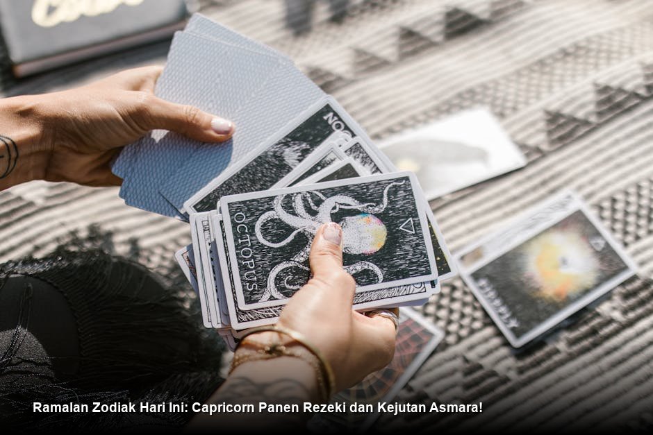 Ramalan Zodiak Hari Ini: Capricorn Panen Rezeki dan Kejutan Asmara!