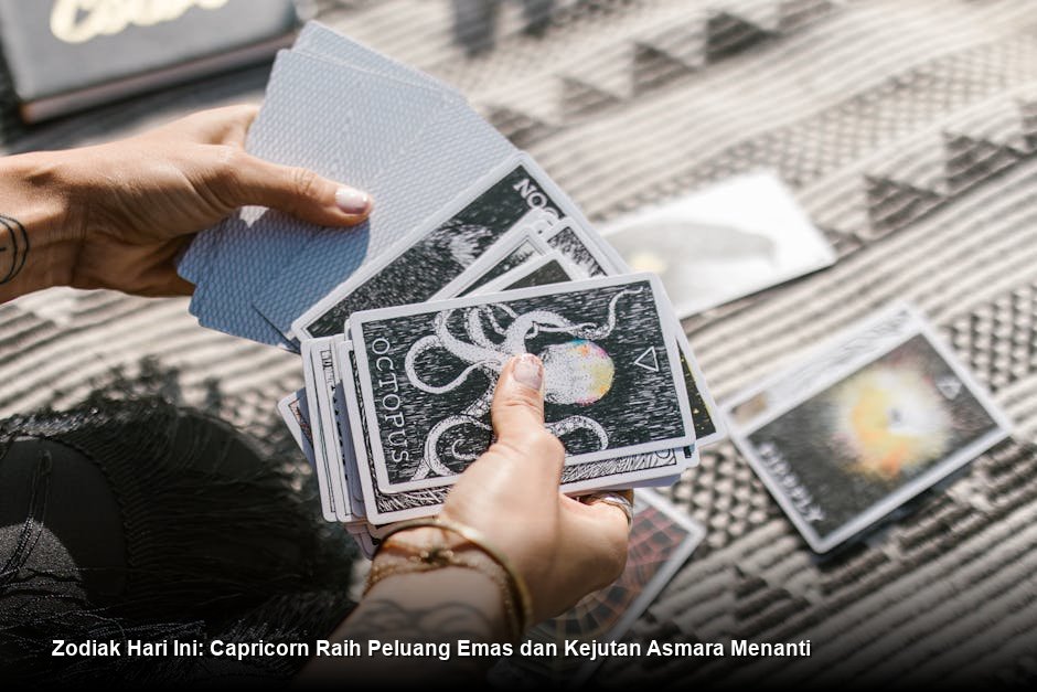 Zodiak Hari Ini: Capricorn Raih Peluang Emas dan Kejutan Asmara Menanti