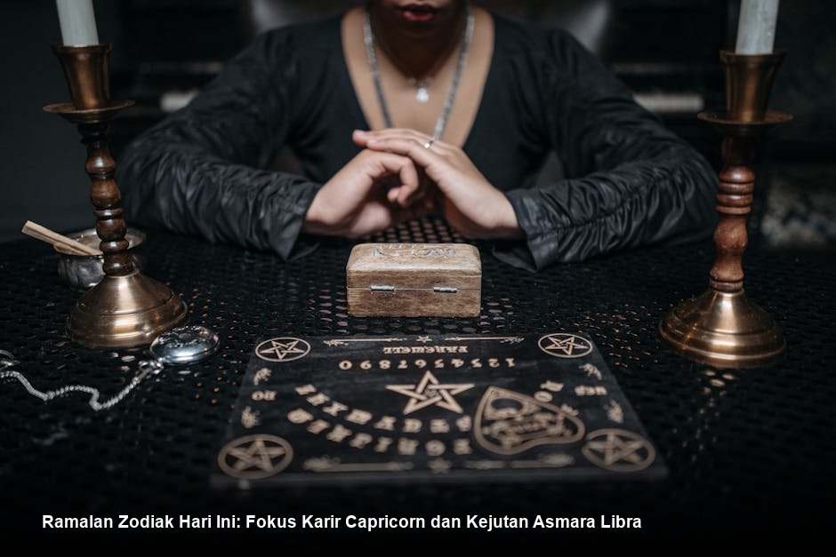 Ramalan Zodiak Hari Ini: Fokus Karir Capricorn dan Kejutan Asmara Libra