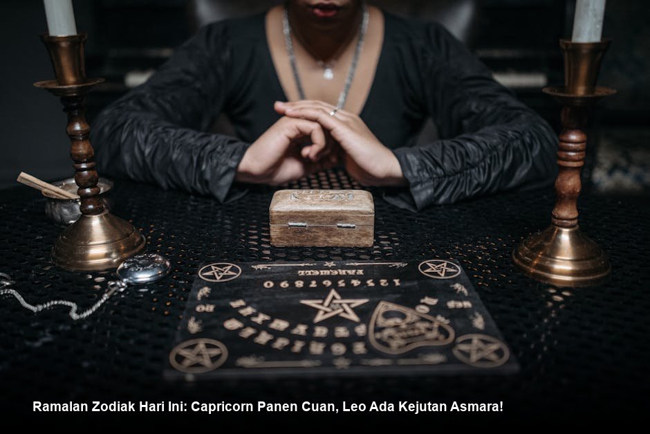 Ramalan Zodiak Hari Ini: Capricorn Panen Cuan, Leo Ada Kejutan Asmara!