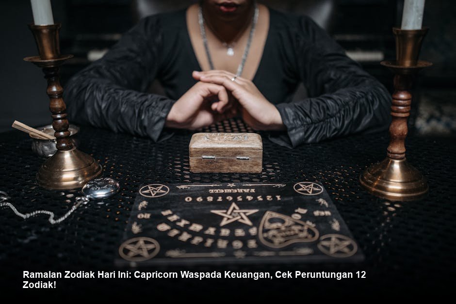 Ramalan Zodiak Hari Ini: Capricorn Waspada Keuangan, Cek Peruntungan 12 Zodiak!